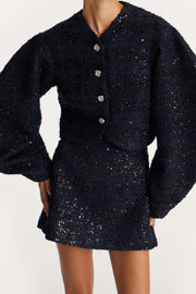 Boucle Mini Skirt