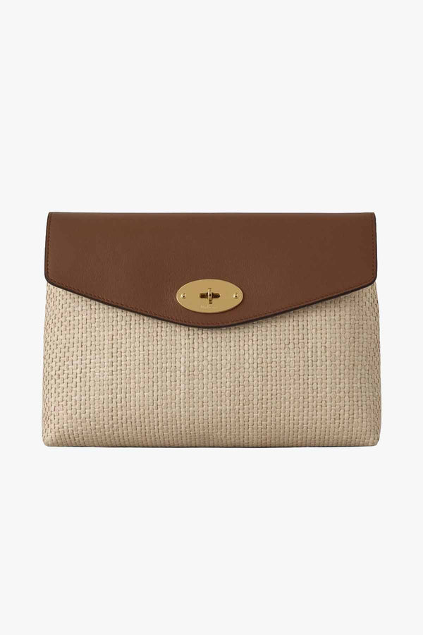 Large Darley Pouch Raffia