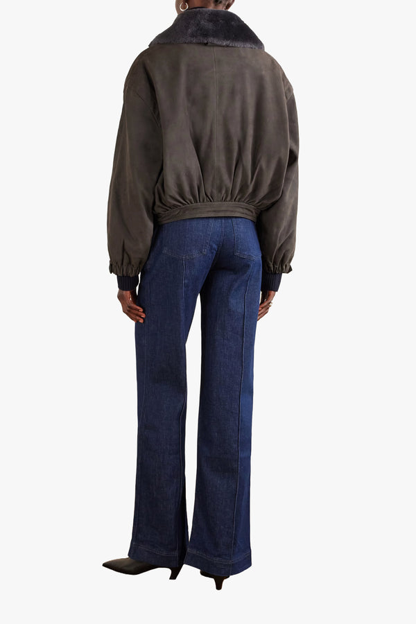 Relaxed Bomber Jacket