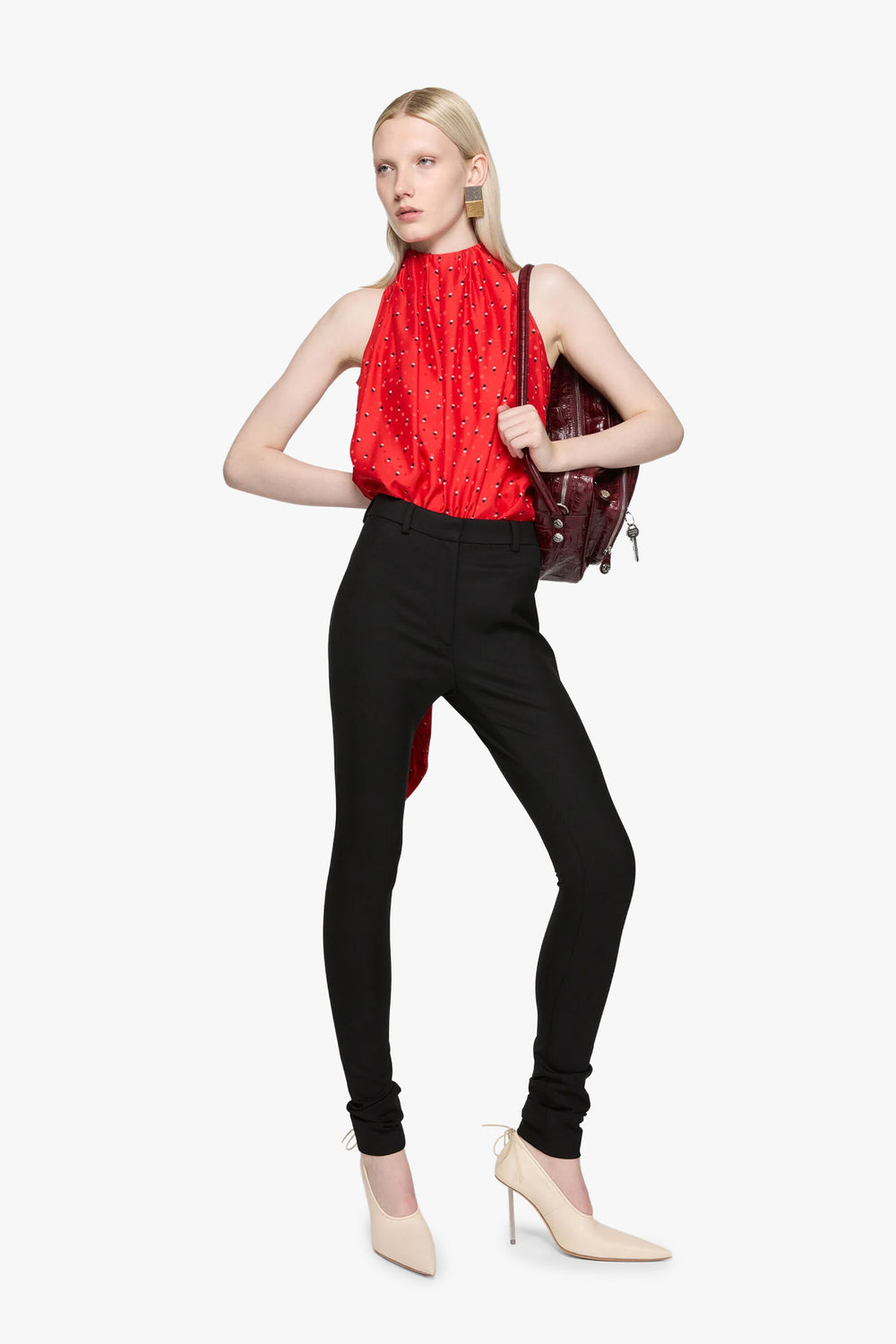 Wool Stretch Trousers