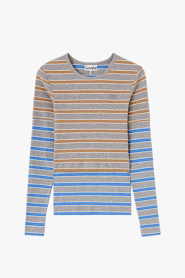 Soft Cotton Rib Long Sleeve Double Layer