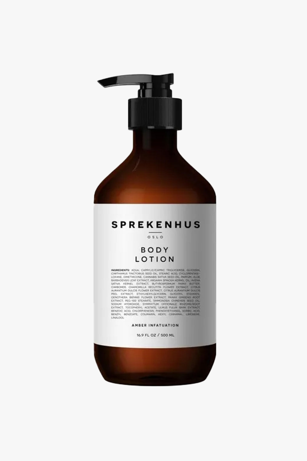 Body Lotion Large Amber Infatuation