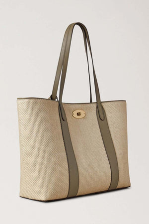 Bayswater Tote Raffia & Leather