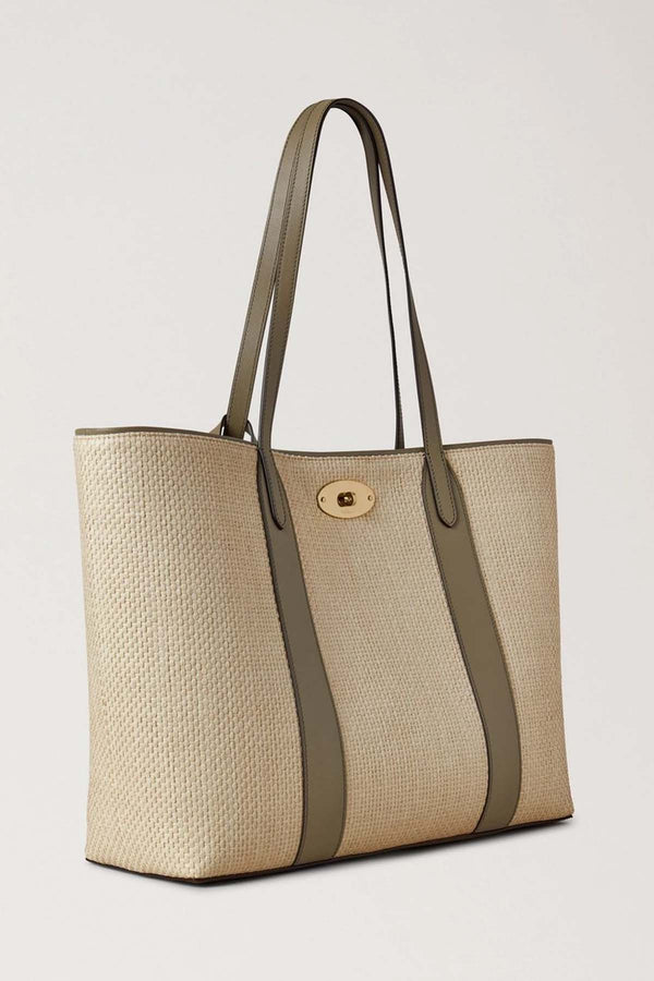 Bayswater Tote Raffia & Leather