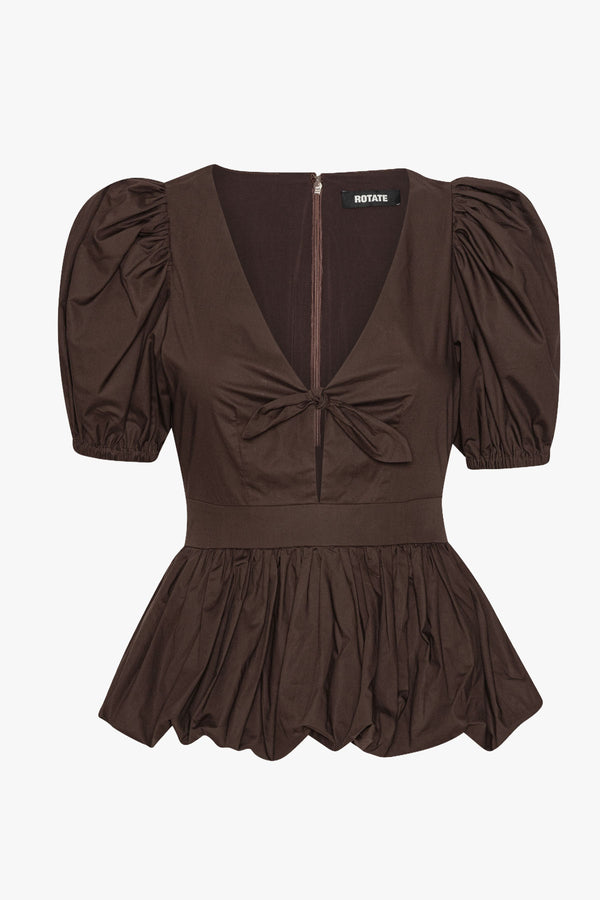 Puff Sleeve Bubble Top