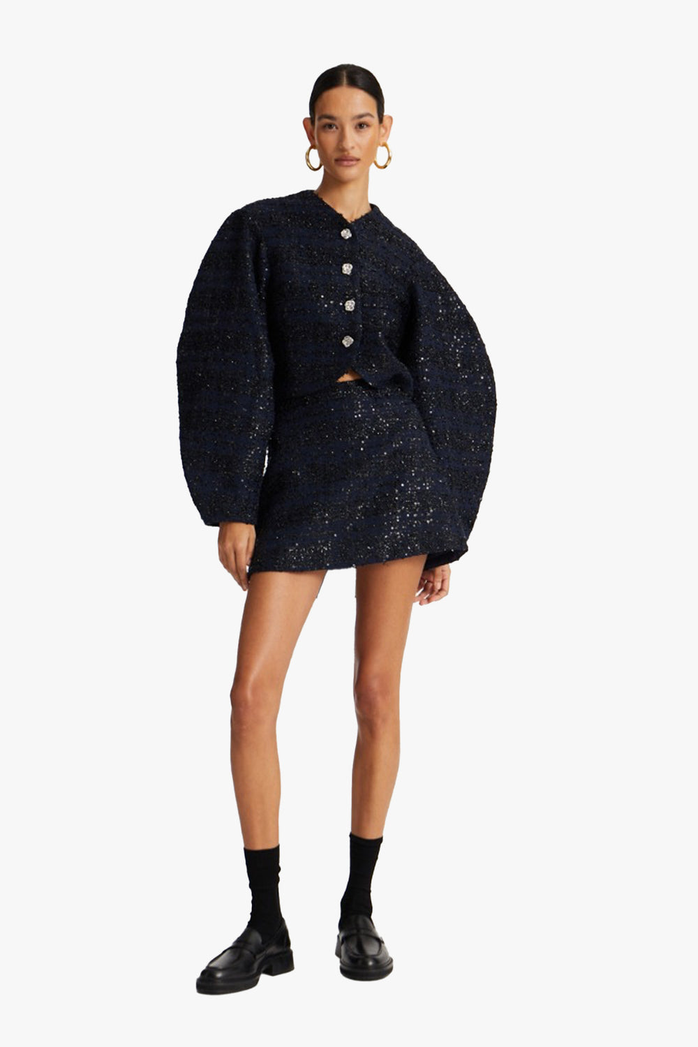 Boucle Mini Skirt