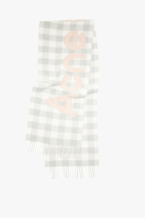 Check Logo Scarf