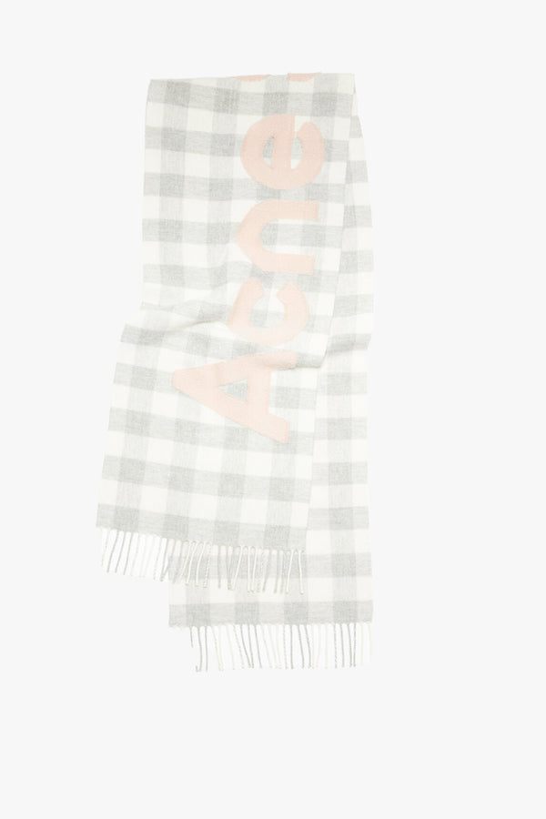 Check Logo Scarf