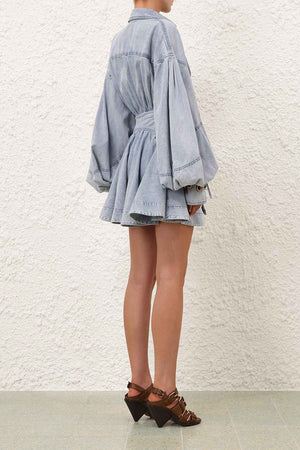 Rebellion Denim Wrap Mini