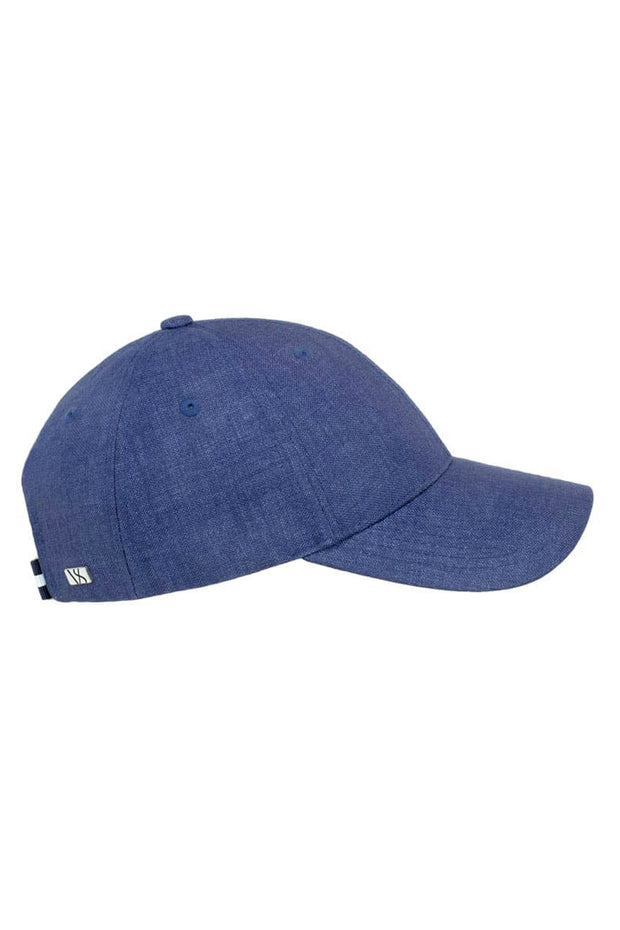 Oxford blå lin caps