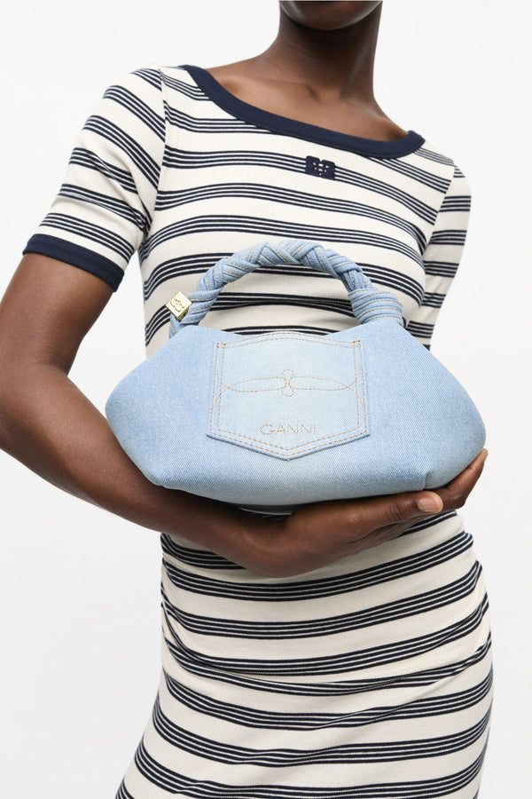 Bou Bag Small Washed Denim