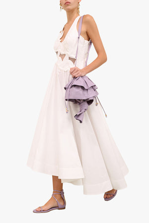 Luna Applique Midi Dress