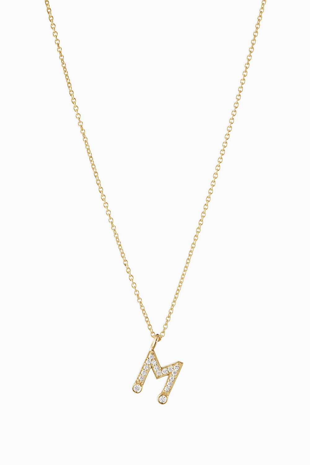 Simple M - Necklace