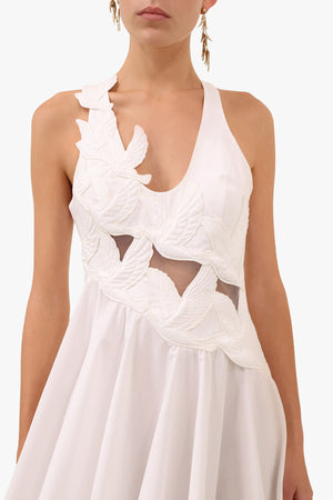 Luna Applique Midi Dress