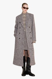 Emi Herringbone Coat