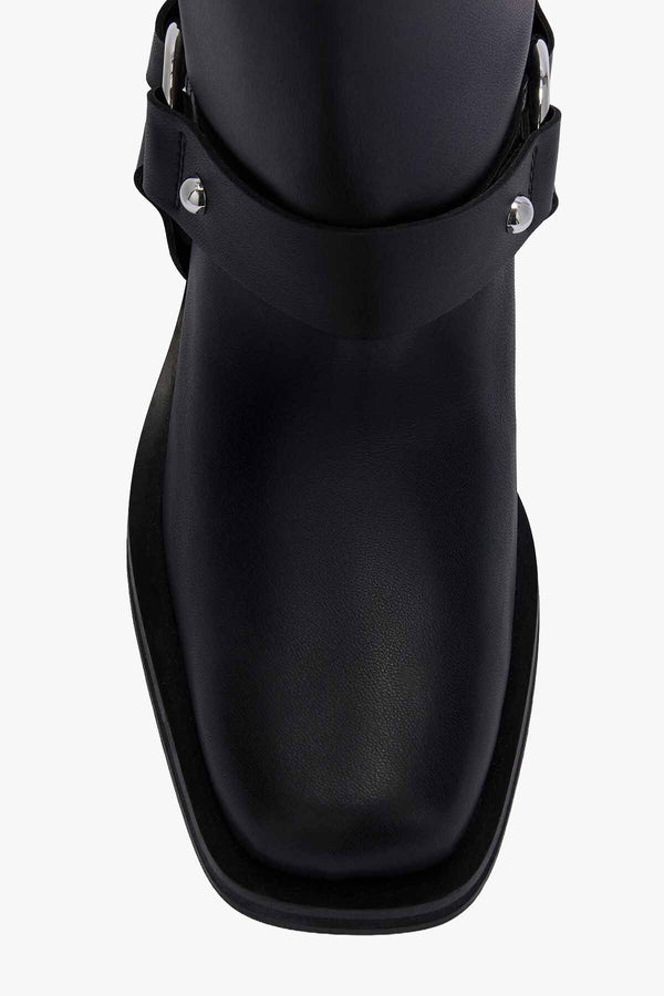 Mid Shaft Biker Boot