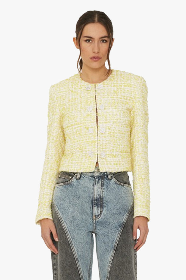 Boucle Cropped Jacket