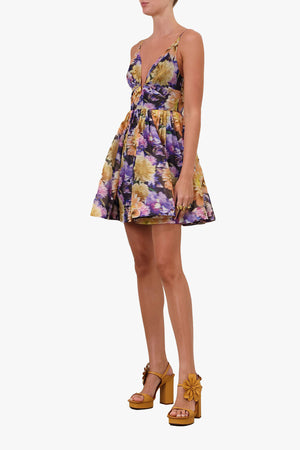 Luna V Neck Mini Dress