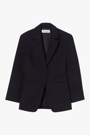 Waisted Wool Blazer