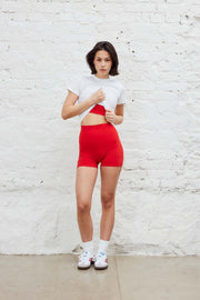 Bike Tights Red