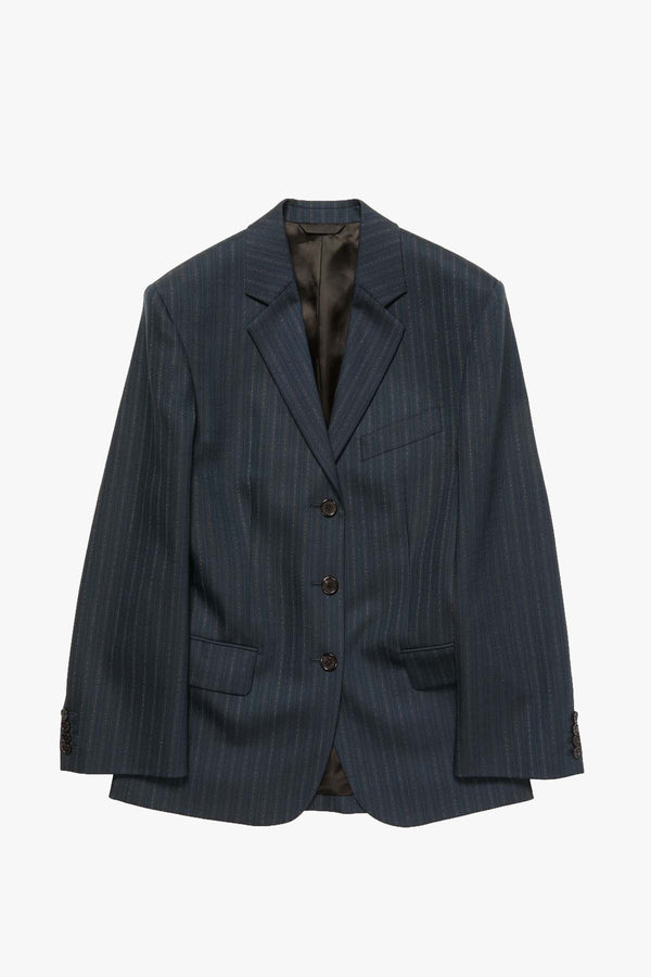 Pinstripe Blazer