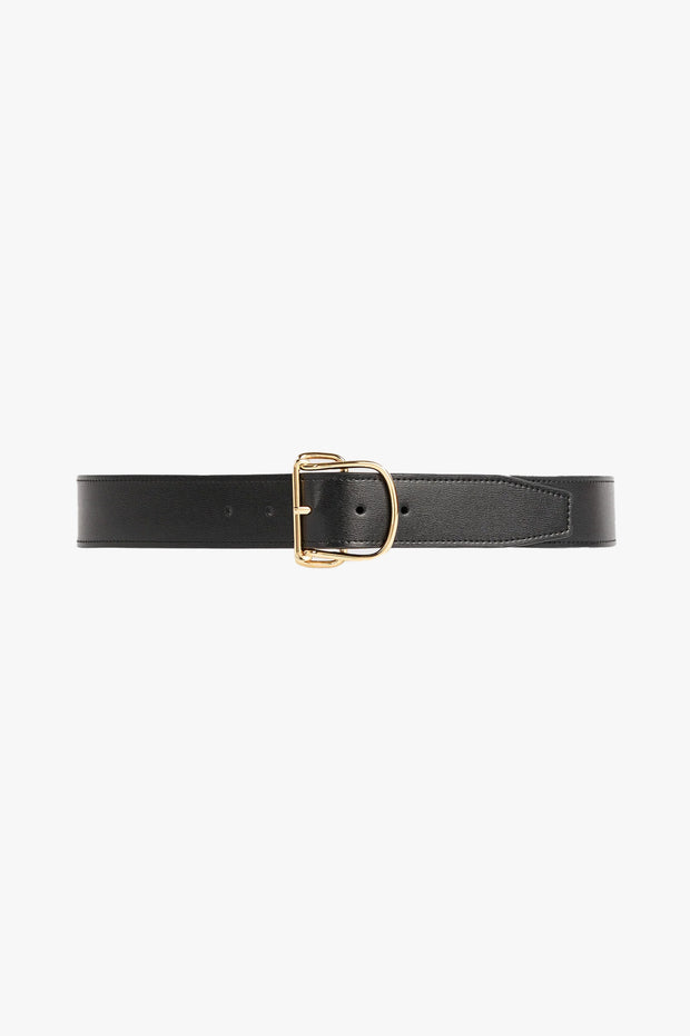 Swirl Leather Belt