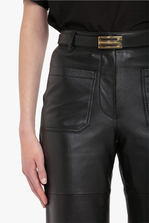 Alina Leather Trousers
