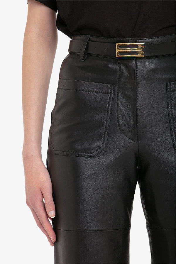 Alina Leather Trousers