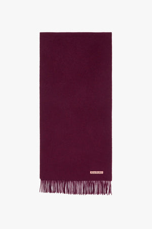 Fringe Wool Scarf