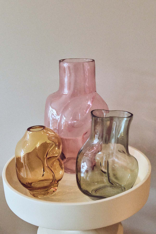 Gleam Glass High Vase