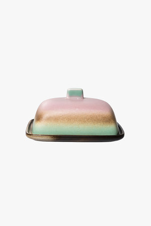 70s Ceramics Butter Dish Mercury