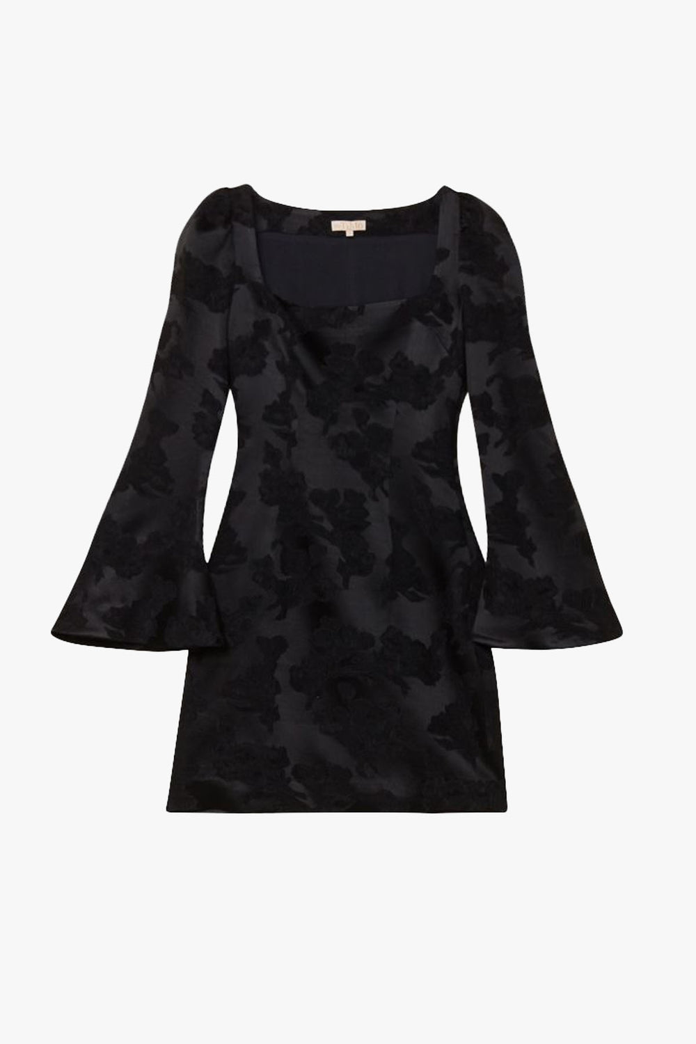 Silk Jacquard Mini Dress