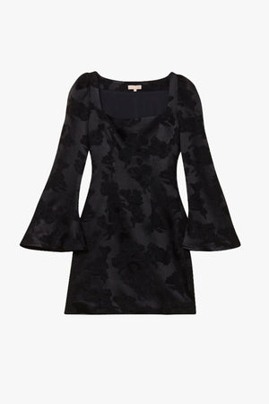 Silk Jacquard Mini Dress