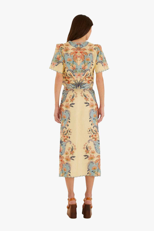Boho Beauty Butter Midi Skirt