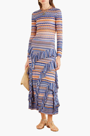 Delila Ruffle Knit Skirt