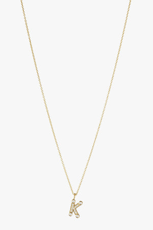 Simple K - Necklace
