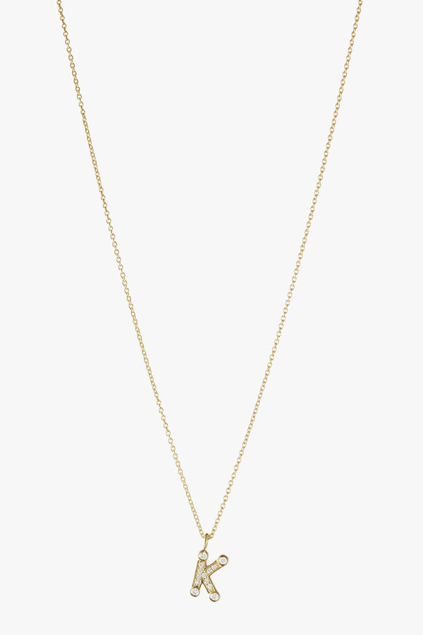 Simple K - Necklace