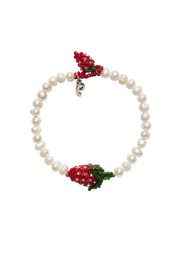 Pearl Strawberry Bracelet