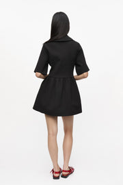 Bonded Crepe Mini Dress