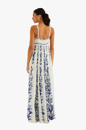 Flowers Arch Maxi Dress