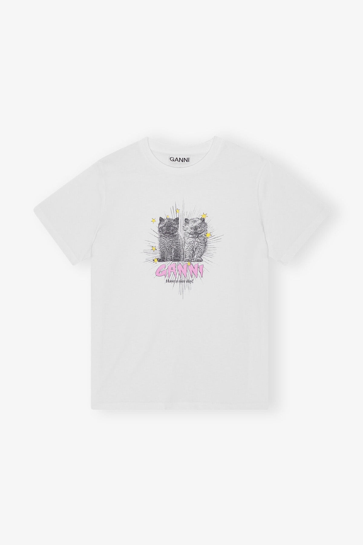 Basic Jersey Kittens Relaxed T-shirt