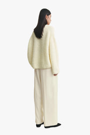 Boxy Bouclé Knit