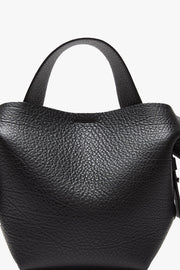 Musubi Mini Grainy Leather Shoulder Bag