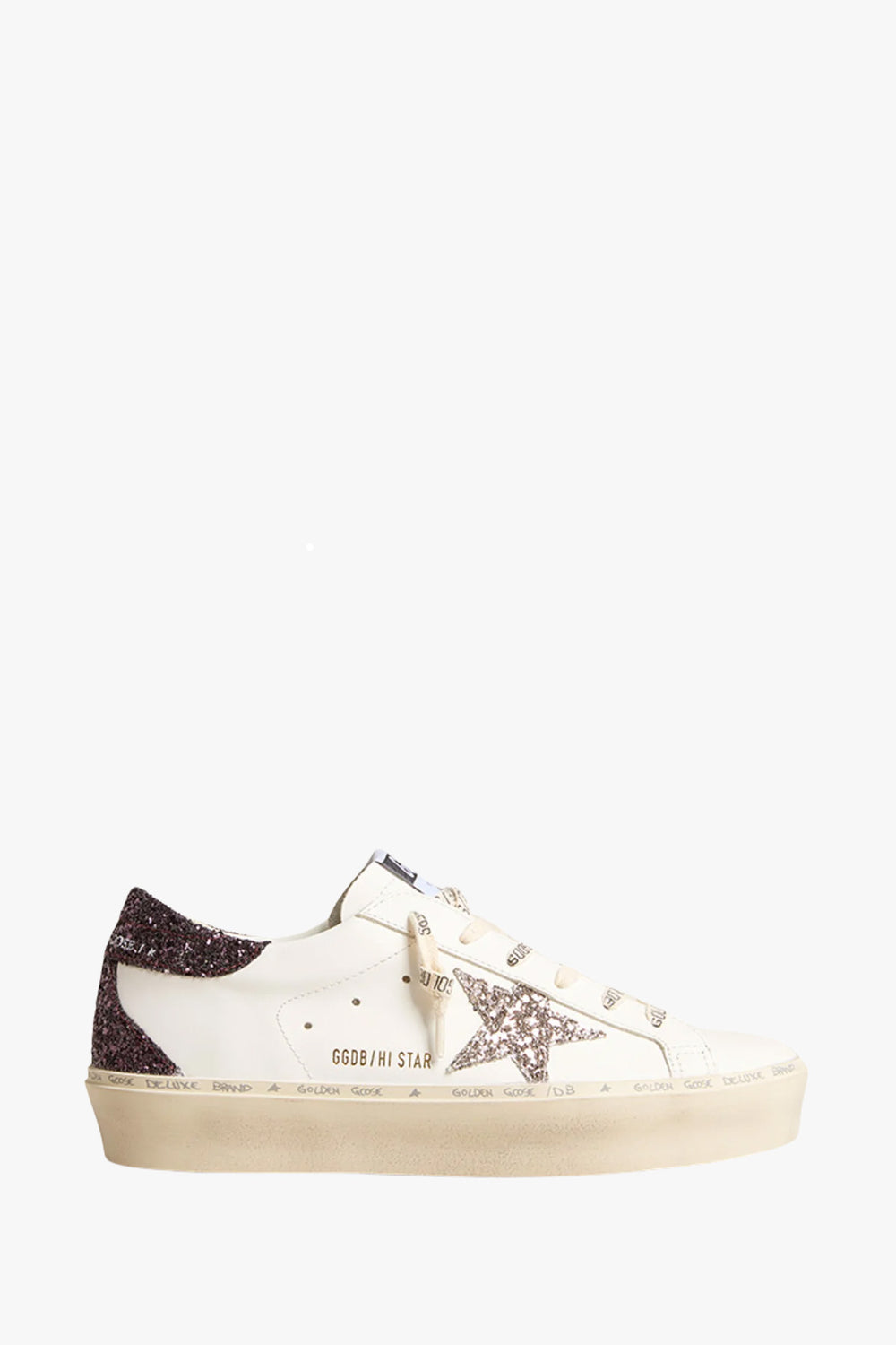 Hi Star Leather Upper Glitter Star Heel And Spur