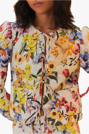 Greek Garden Off-White Coat