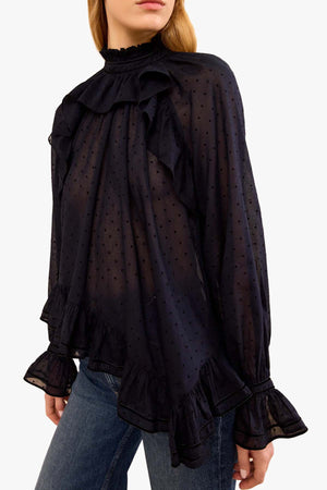 Marcella LS Cotton Blouse