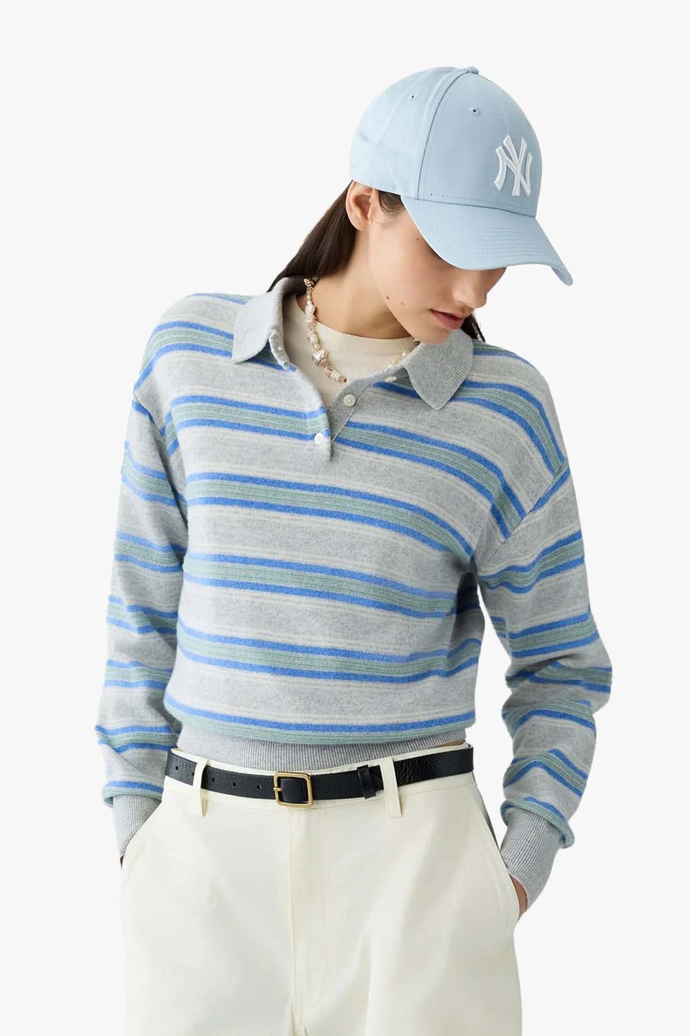 Collegiate Stripe Polo