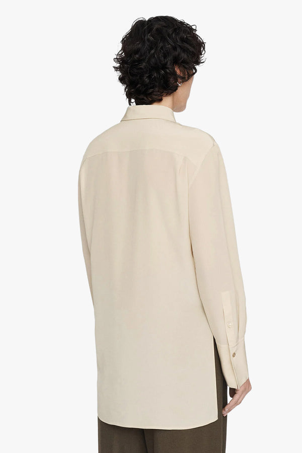 Bold Blouse Crepe De Soie