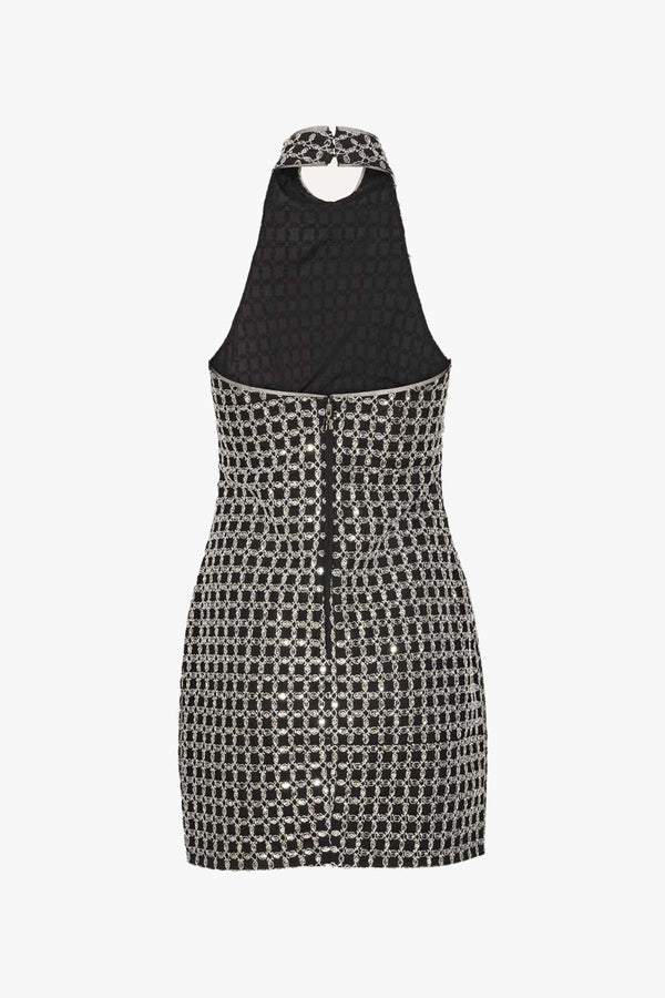 Beaded Halterneck Dress