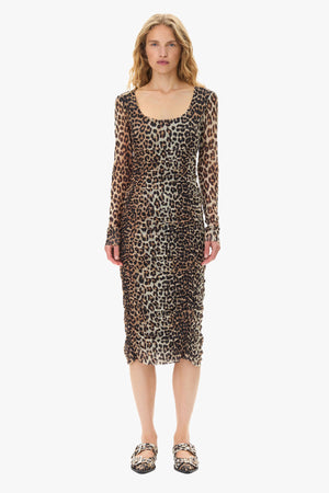 Feminine Buckle Ballerina Print